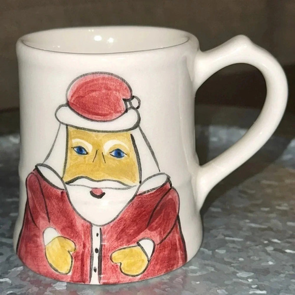 N.S. Gustin Holiday Vintage Santa Claus Christmas Coffee/Tea Mug/Cup - Picture 1 of 9